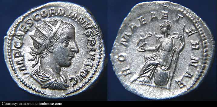 монета Древнего Рима