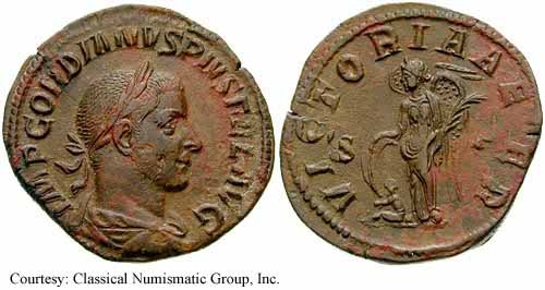 монета Древнего Рима