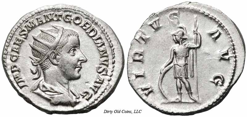 монета Древнего Рима