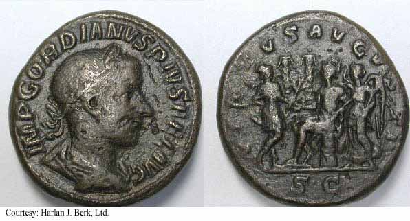 монета Древнего Рима