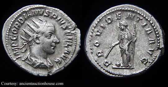 монета Древнего Рима