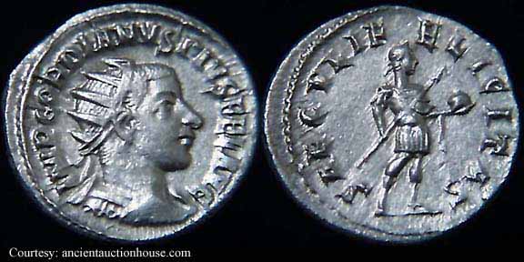 монета Древнего Рима