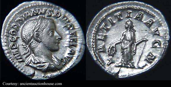 монета Древнего Рима