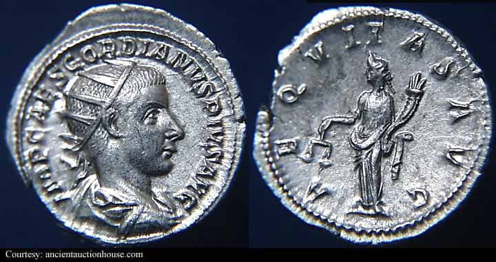 монета Древнего Рима