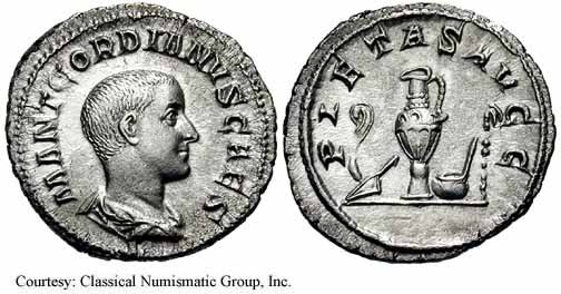 монета Древнего Рима