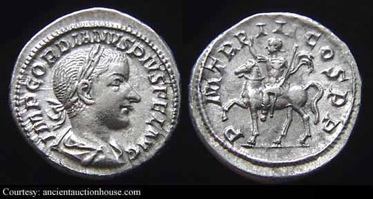 монета Древнего Рима