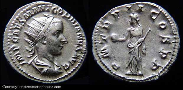 монета Древнего Рима