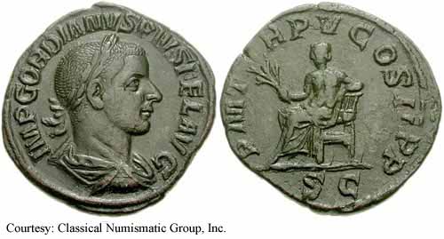 монета Древнего Рима