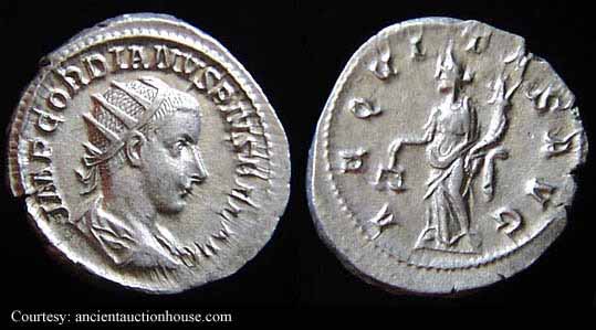 монета Древнего Рима