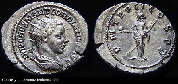 монета Древнего Рима