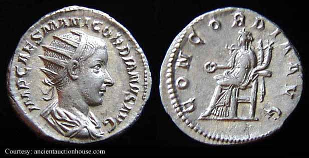 монета Древнего Рима