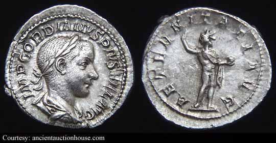 монета Древнего Рима