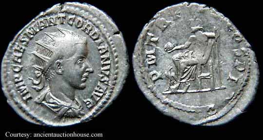 монета Древнего Рима