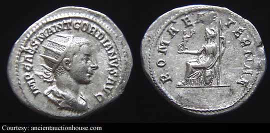 монета Древнего Рима