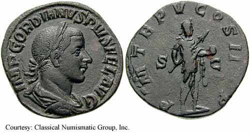 монета Древнего Рима