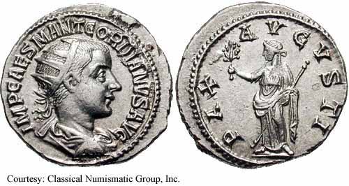 монета Древнего Рима