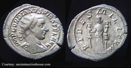 монета Древнего Рима