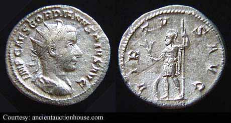 монета Древнего Рима