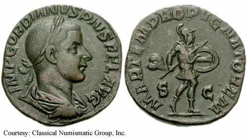 монета Древнего Рима