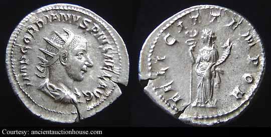 монета Древнего Рима