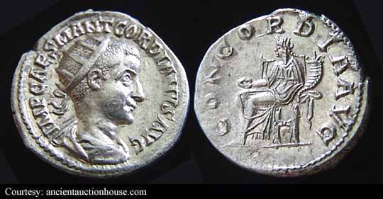 монета Древнего Рима