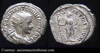 монета Древнего Рима