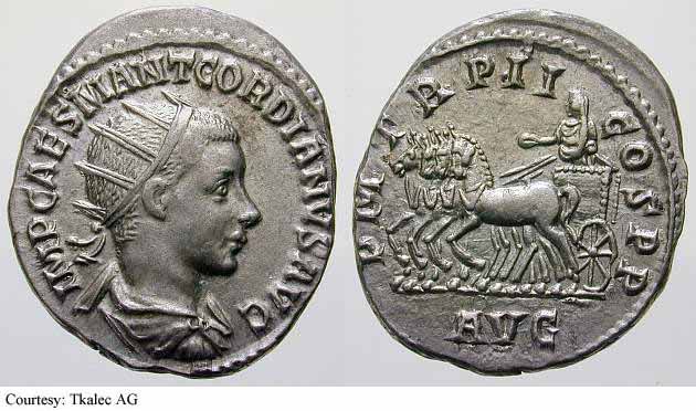 монета Древнего Рима