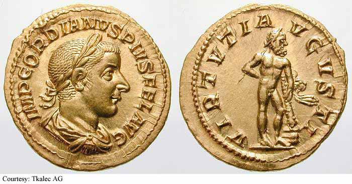 монета Древнего Рима