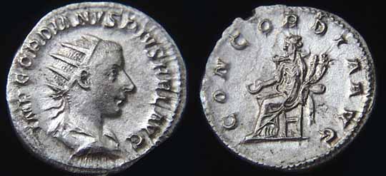 монета Древнего Рима