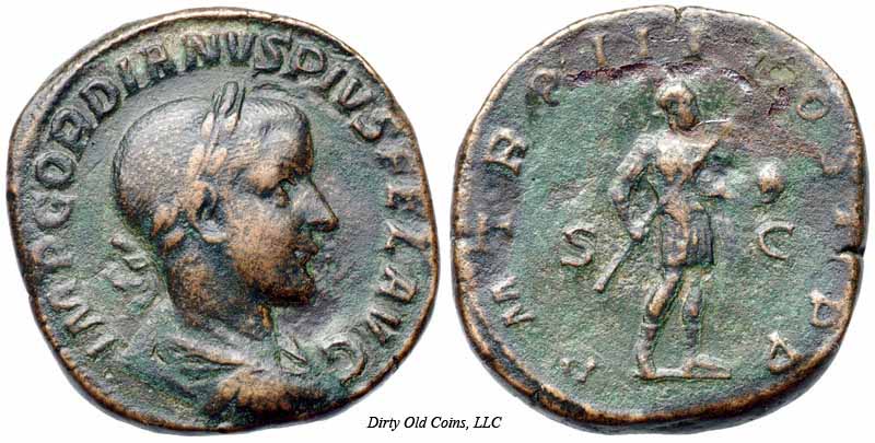 монета Древнего Рима