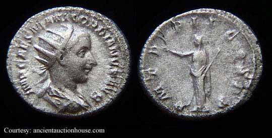 монета Древнего Рима