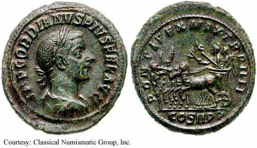 монета Древнего Рима