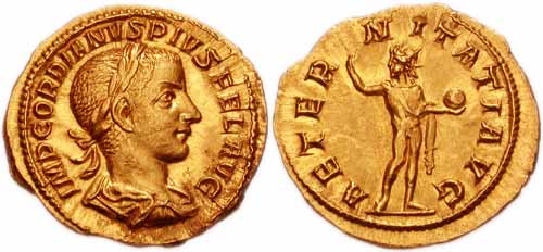 монета Древнего Рима