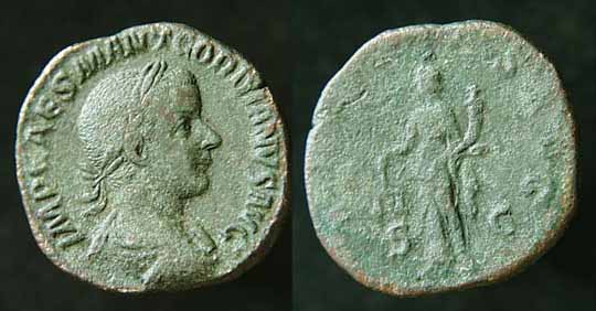 монета Древнего Рима