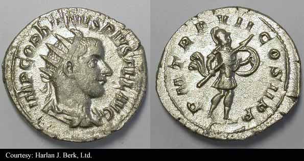 монета Древнего Рима