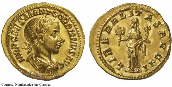 монета Древнего Рима