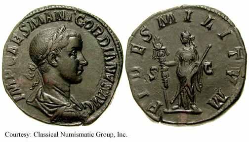 монета Древнего Рима