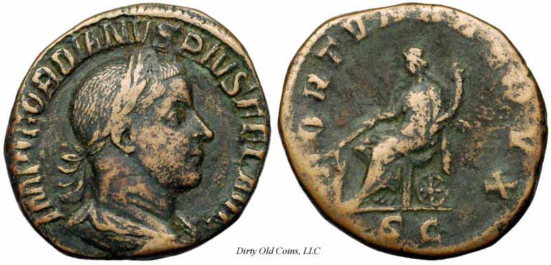 монета Древнего Рима