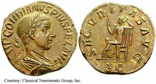 монета Древнего Рима