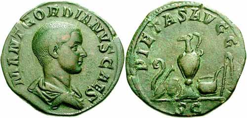 монета Древнего Рима