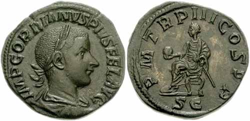 монета Древнего Рима