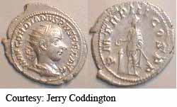 монета Древнего Рима