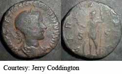 монета Древнего Рима