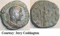 монета Древнего Рима