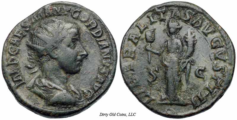 монета Древнего Рима