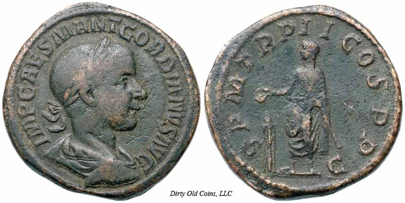 монета Древнего Рима