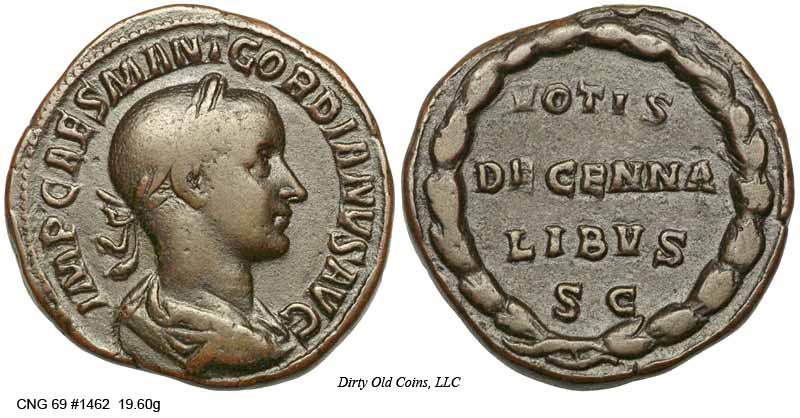 монета Древнего Рима