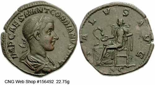 монета Древнего Рима