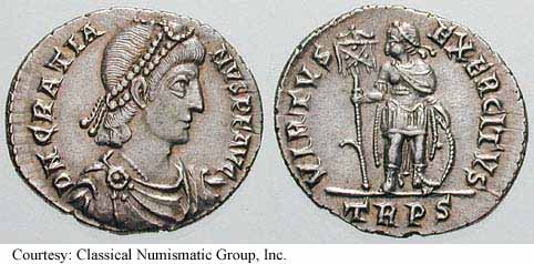 монета Древнего Рима