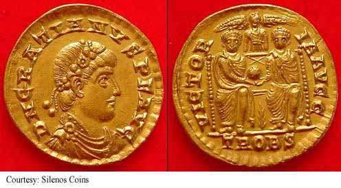 монета Древнего Рима